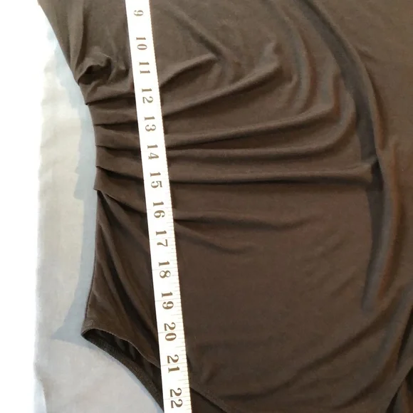 ModCloth- Black Mock/Turtleneck Long Sleeve Body Suit NWT - Picture 8 of 10